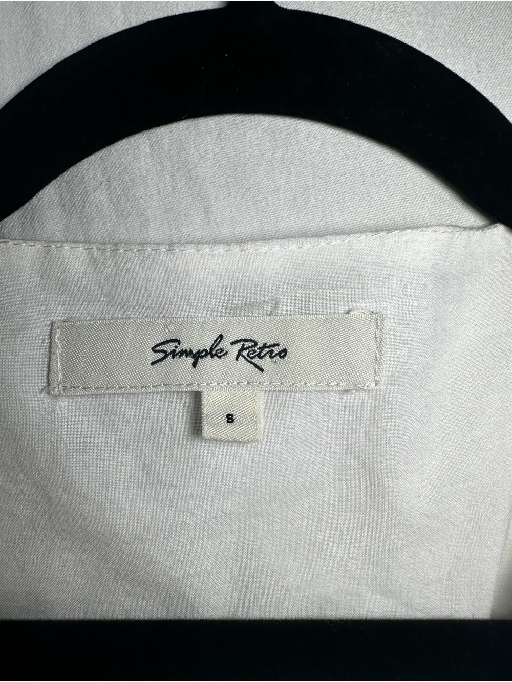 Simple Retro White Fiona Dress bridal embroidery vintage feminine cottagecore - Picture 7 of 10